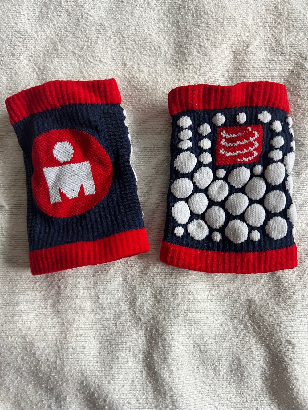 Iron Man Navy Blue & Red Wrist Sweat Bands
